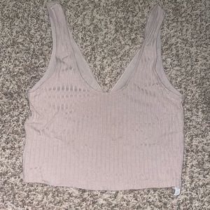 Lace tank top